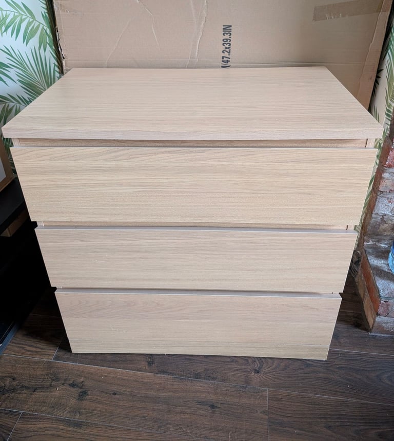 image for Ikea chest drawers of three 