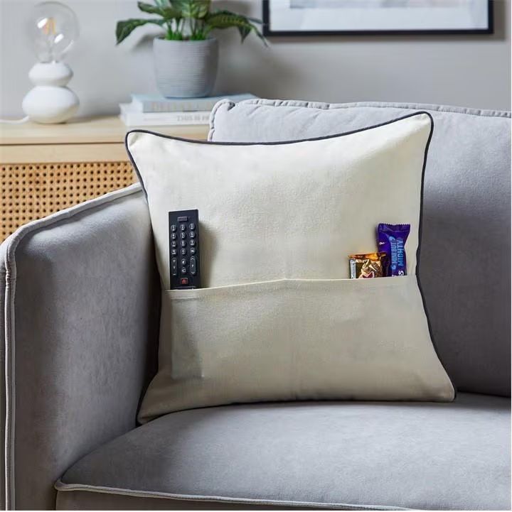 Cushion with Pockets