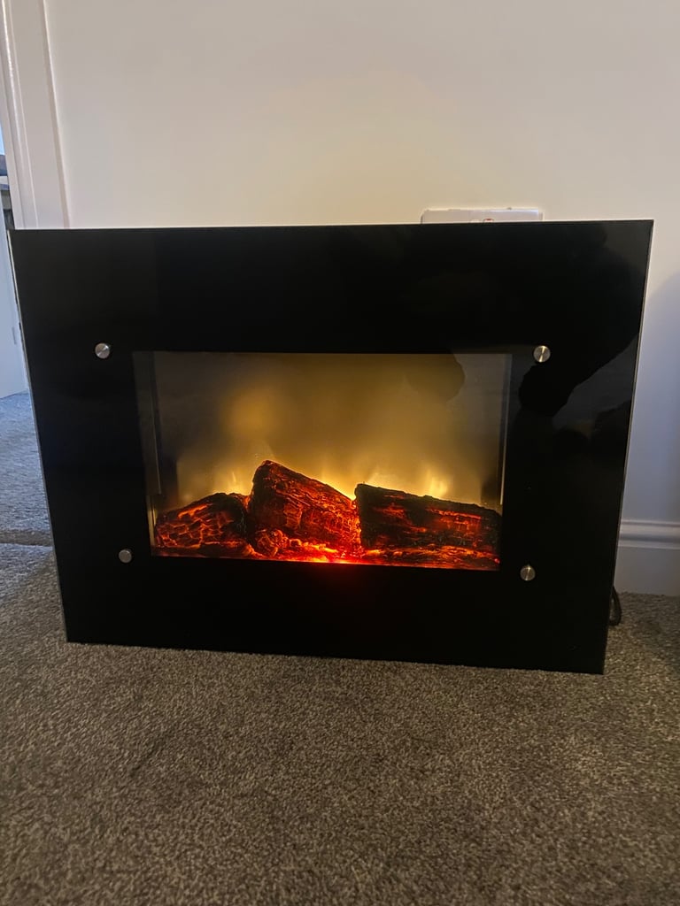 Media Wall Fireplace - Heating & Imitation Flames
