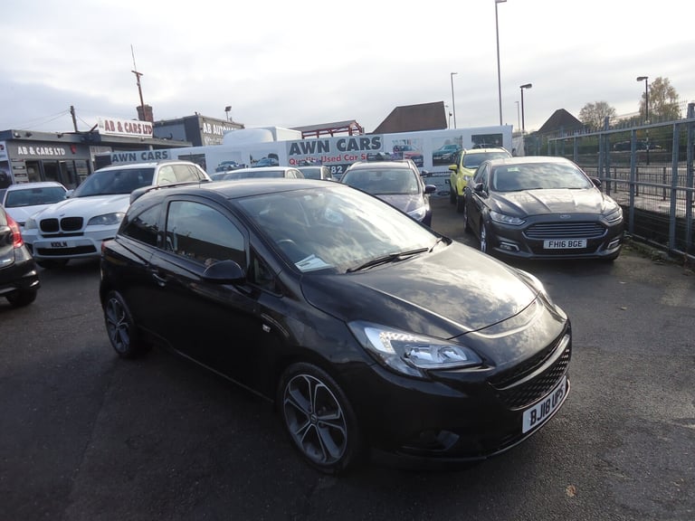 2018 Vauxhall Corsa 1.4T [150] Black Edition 3dr HATCHBACK Petrol Manual
