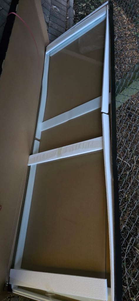 Icon Walk-In Shower Screen – 700mm x 2000mm (Brand New, Easy Clean Glass