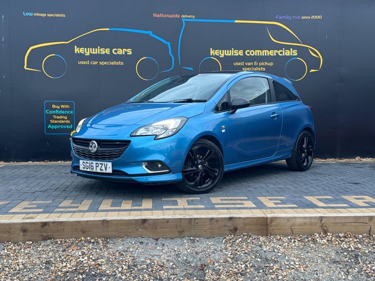 2016 Vauxhall Corsa 1.4i ecoFLEX Limited Edition Euro 6 3dr HATCHBACK Petrol Manual
