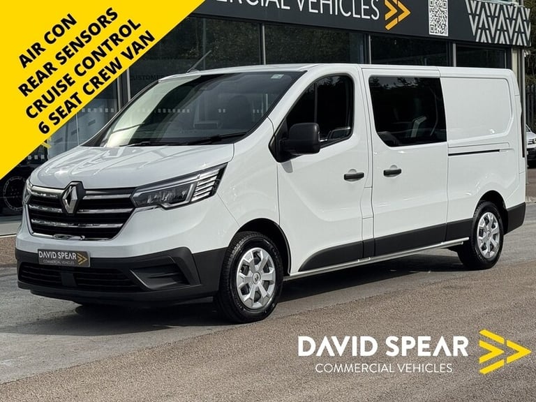 image for 2025 Renault Trafic LL30 Blue dCi 130 Advance [Safety] Crew Van WINDOW VAN DIESEL Manual