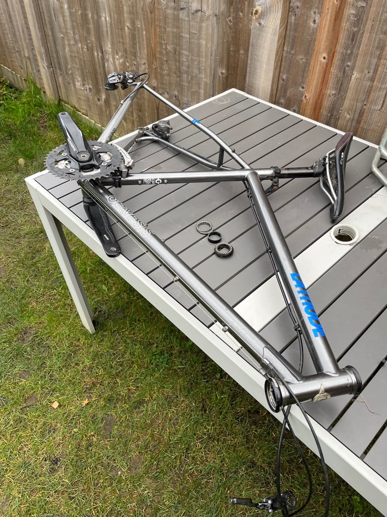 image for Genesis latitude mtb bike frame.