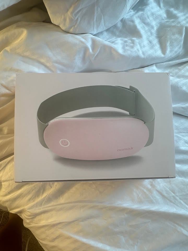 image for Nomisk “Maia” Woman’s Heated Belt | Rechargeable Soothing Massage Pad