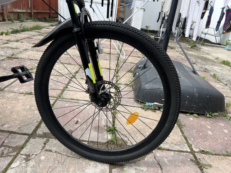 Mountain folding bicycle