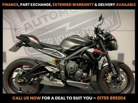 2020, 70 TRIUMPH STREET TRIPLE 765 RS, IMMACULATE COND, £8,890 OR FLEXY FINANCE