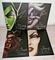 Disney Twisted Tales Villain Tales 4 Book Set Paperback by Serena Valentino