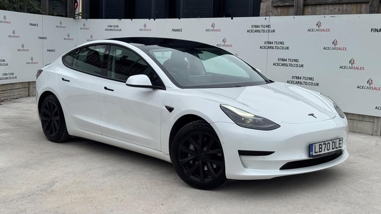 2020 Tesla Model 3 Standard Range Plus Auto RWD 4dr SALOON Electric Automatic