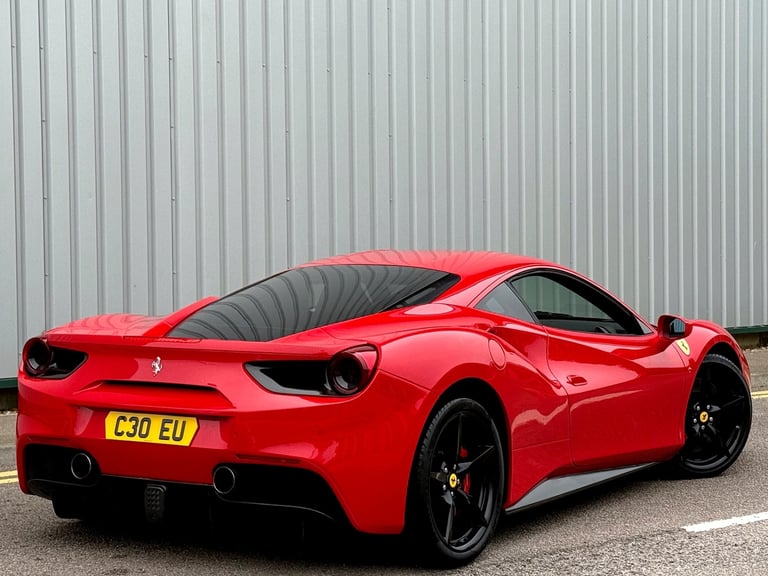 LEFT HAND DRIVE FERRARI 488 GTB 3.9T V8 F1 DCT | UK REG | ONLY 21K MILES! | LHD 