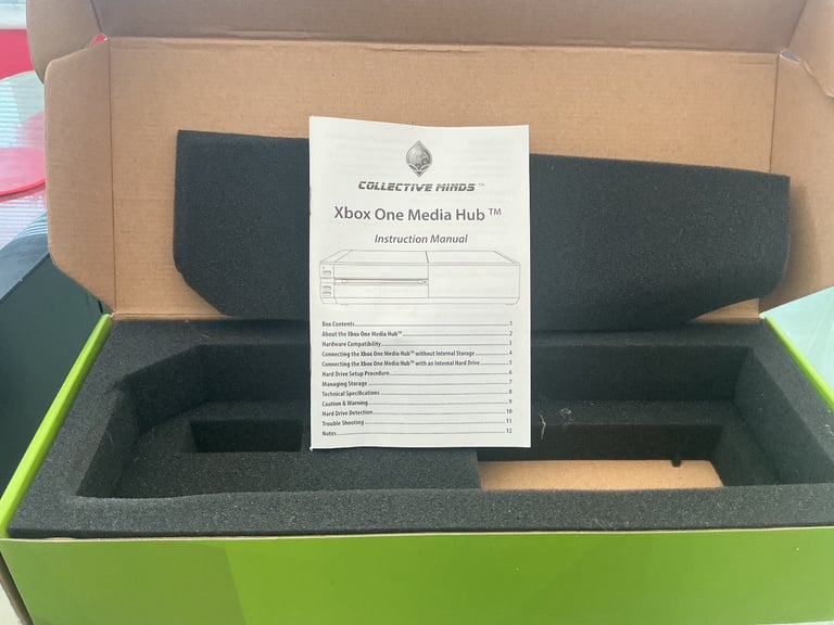 Xbox one media hub with Hardrive 1TB storage 