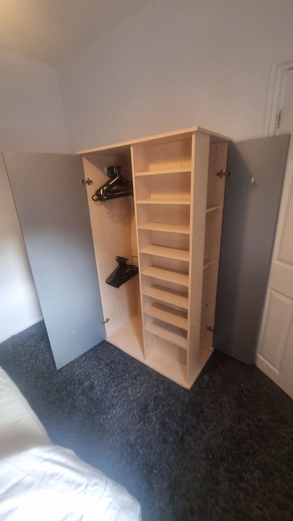 image for Wardrobe With Side Compartment