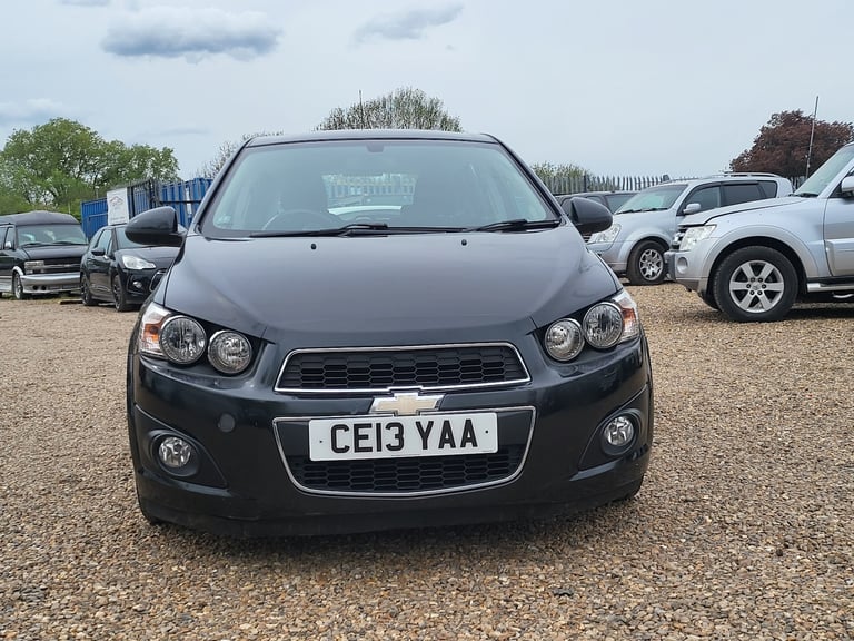 2013 CHEVROLET AVEO 1.4 LTZ ECO 5 DOOR 5 SPEED MANUAL BLACK ULEZ COMPLIANT