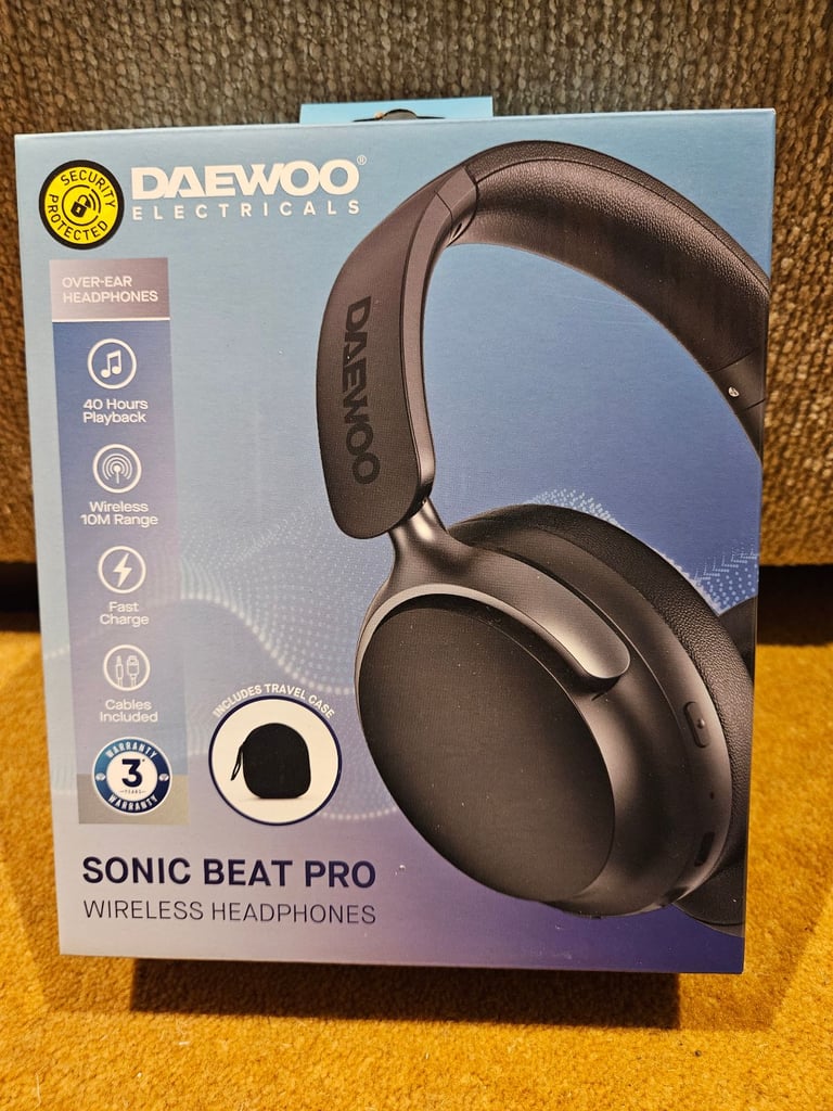 image for Daewoo Sonic Beat Pro Wireless Headphones