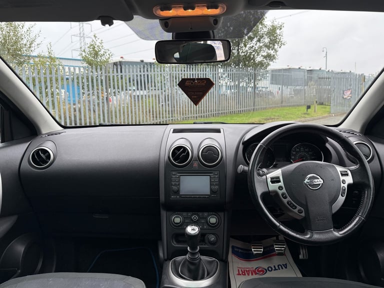 2010 NISSAN QASHQAI N-TEC DCI SUV BLACK DIESEL