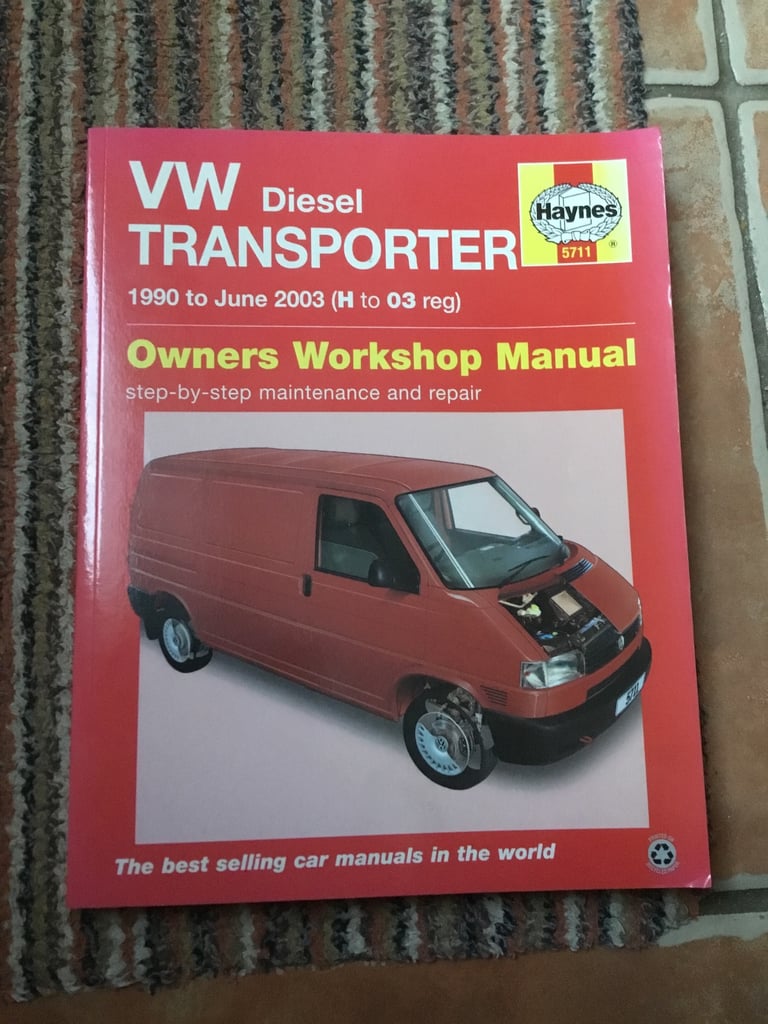 VW TRANSPORT Haynes Manual 1990 to2003