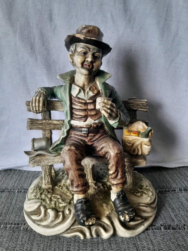 Vintage Old Man Figure Ornament 