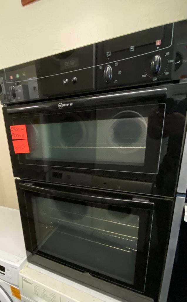 image for 📞BLACK NEFF 90CM HIGH 59CM WIDE INTEGRATED ELECTRIC OVEN 