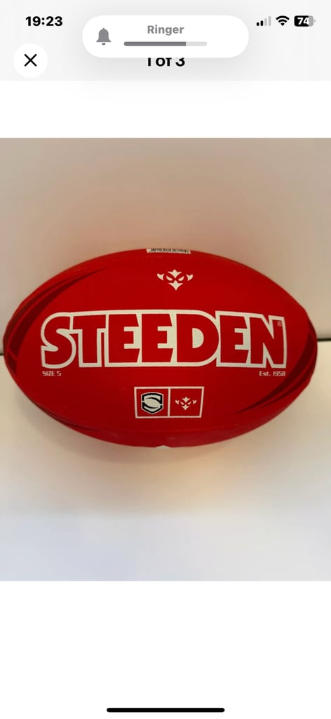 image for Hull kr size 5 tribal ball (new in bag)