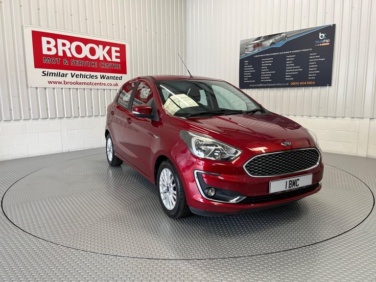 image for 2018 Ford Ka+ 1.2 Ti-VCT Zetec Euro 6 (s/s) 5dr HATCHBACK Petrol Manual
