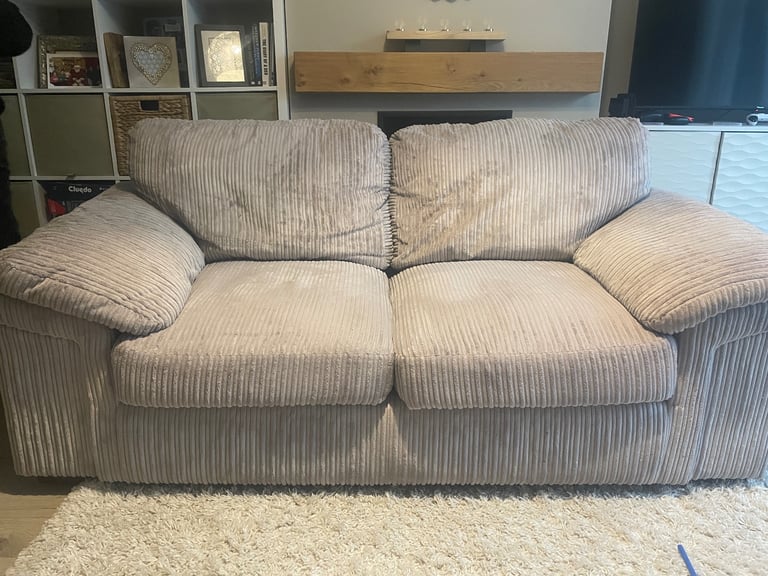 image for Grey 2 seater sofa 