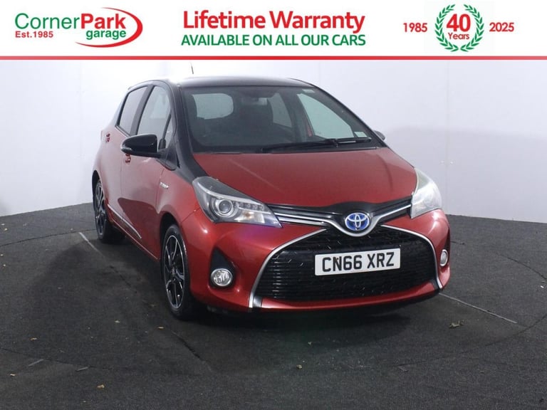 2016 Toyota Yaris 1.5 VVT-h Design Hatchback 5dr Petrol Hybrid E-CVT Euro 6 (101 ps) Hatchback PE...
