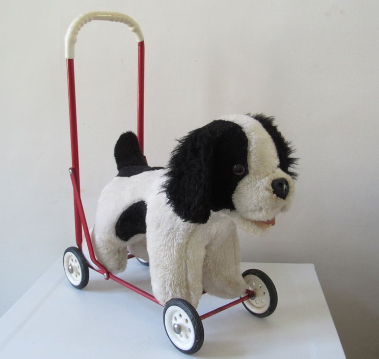 image for TOY   PUSH ALONG DOG
