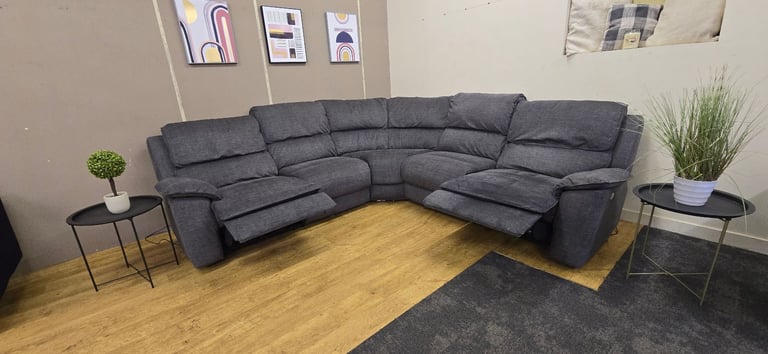 LAZYBOY CORNER SOFA ELECTRIC RECLINER DELIVERY AVAILABLE