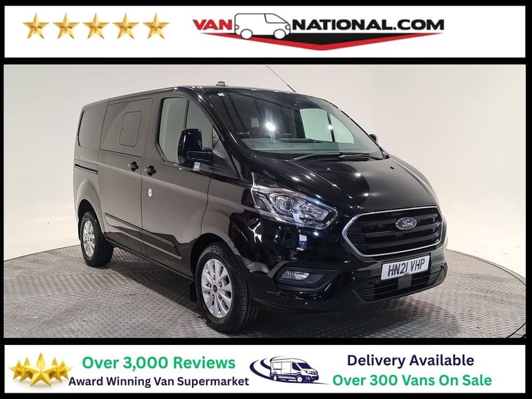 FORD TRANSIT CUSTOM 2.0 300 ECOBLUE LIMITED L1 H1 130 BHP SWB COMBI VAN 