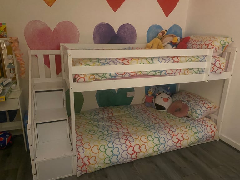 image for White bunk beds 