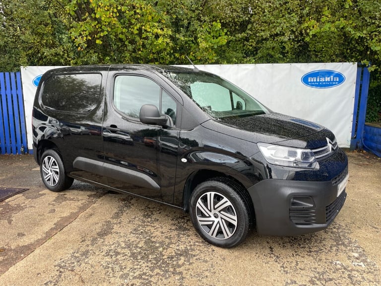 2022 Citroen Berlingo 1.5 BlueHDi 1000Kg Enterprise Pro 100ps Diesel Van In Black PANEL VAN Diese...