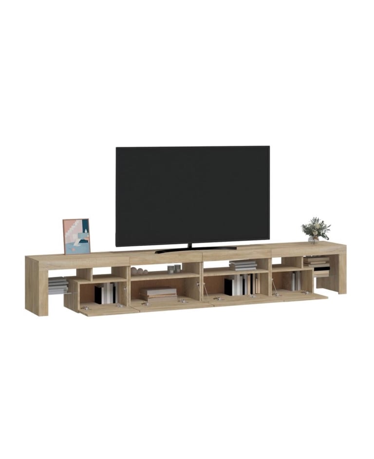 Brand New - Tv Cabinet 260cm Oak 