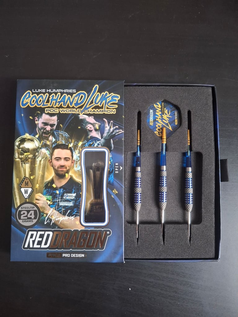 Cool Hand Luke Humphries 24g Red Dragon Darts