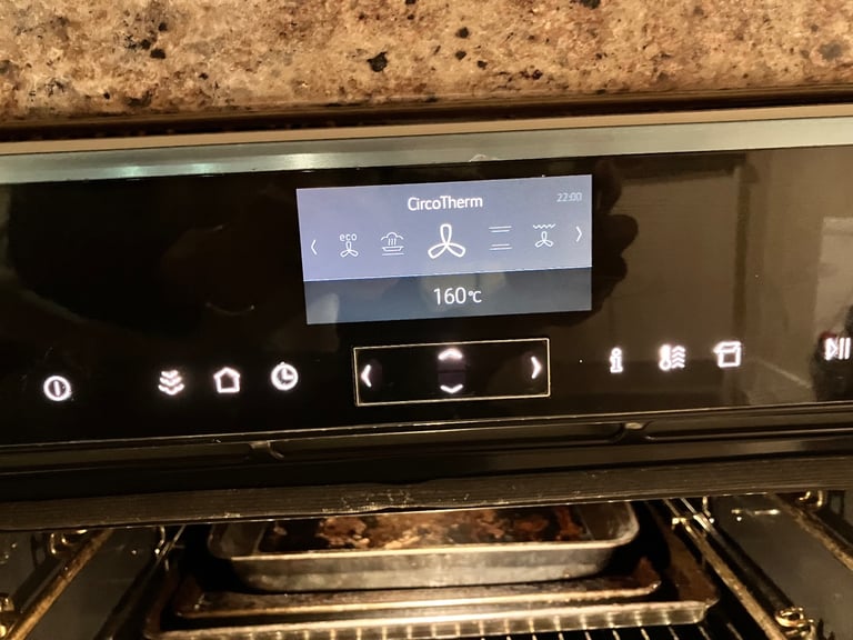 Neff oven slide and hide