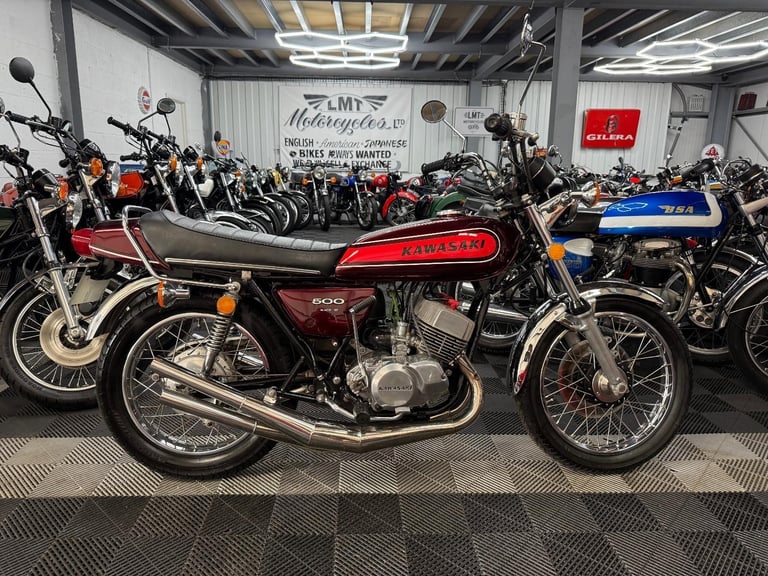 image for 1973 Kawasaki H1 500 MACH III, outstanding condition. px welcome 