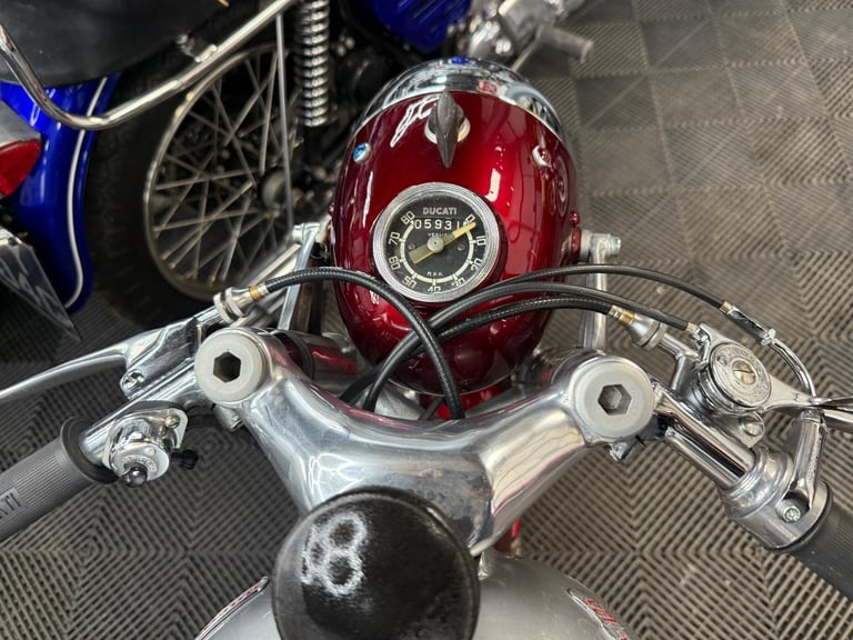 1959 Ducati 125, 160cc engine, outstanding condition, px welcome