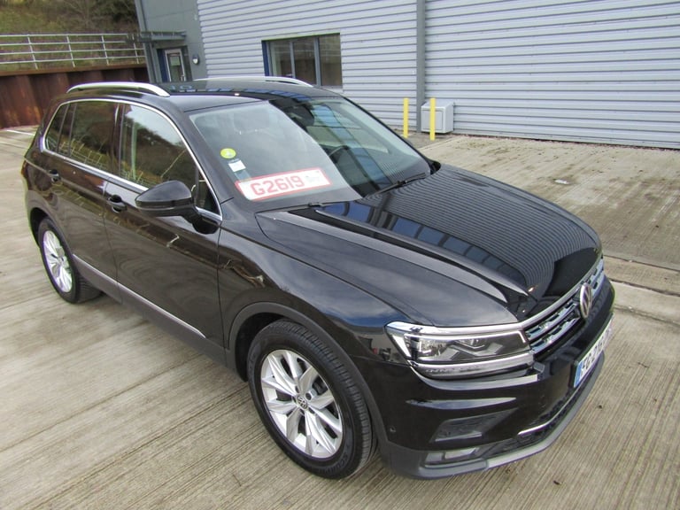 LEFT HAND DRIVE 2019 VOLKSWAGEN TIGUAN 2.0 TDi SE DSG AUTO 5DR EURO 6 FRENCH REG