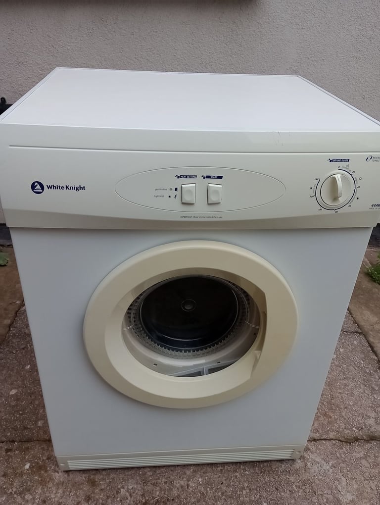 image for White Knight dual heat reversing tumble dryer 