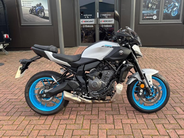 YAMAHA MT-07 Y-AMT 2025 - 1 OWNER - 249 MILES - ICE STORM - EXTRAS FITTED