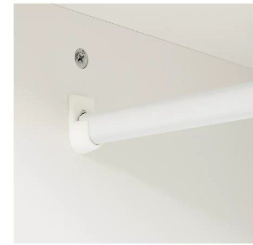 Habitat Kids Ronnie Short 2 Door Wardrobe - White (446/4714)