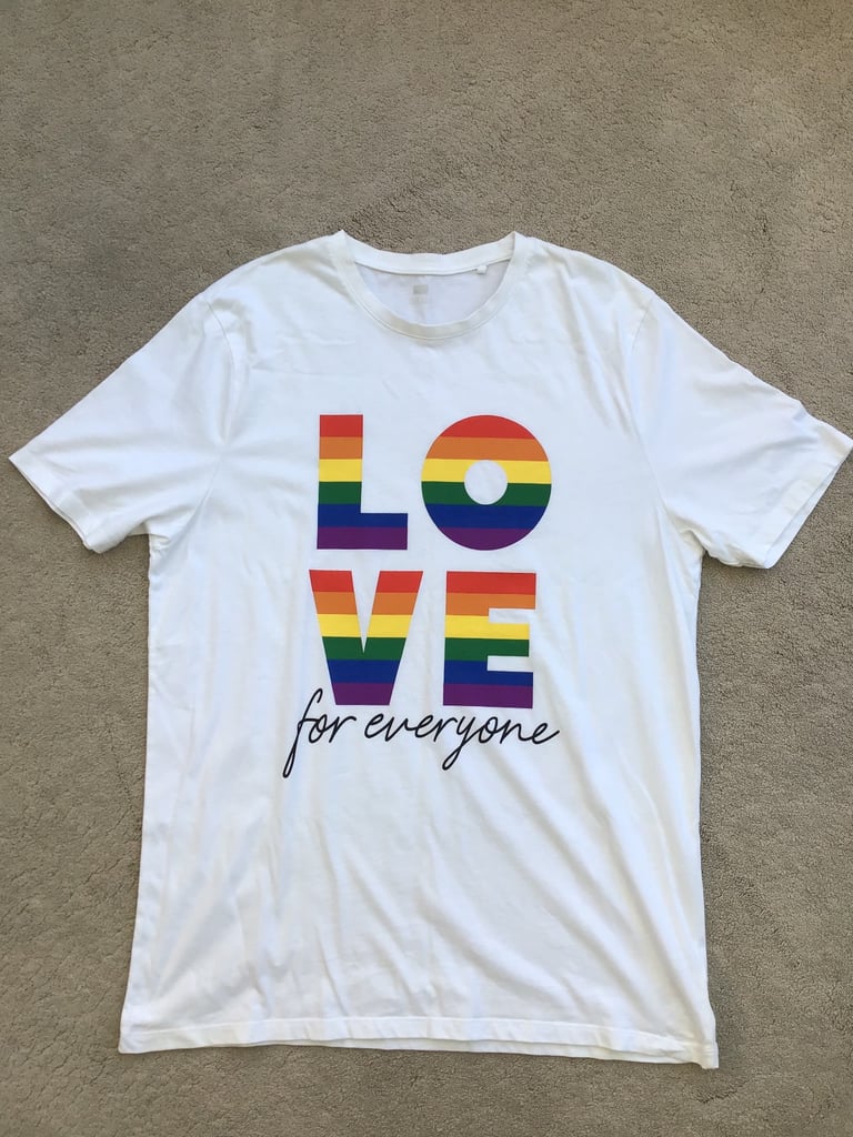 image for ‘F&F’ Pride Love Rainbow T-Shirt, Size XL, Unisex - Brand New
