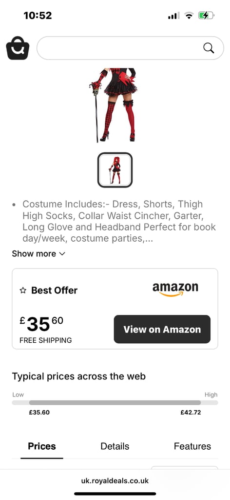 Joker women’s outfit