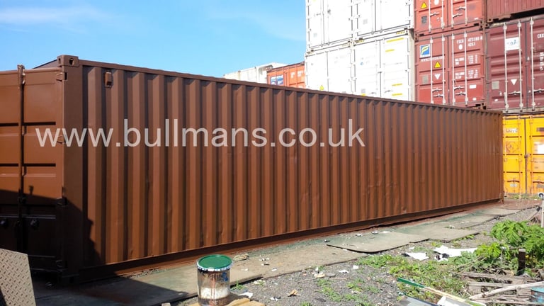 40ft Refurbished & Repainted Shipping Container – Steel Storage Unit – For Sale