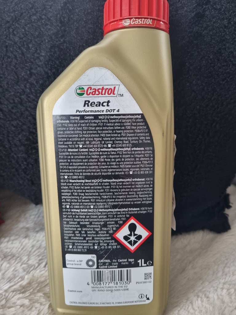 Brake/ clutch fluid
