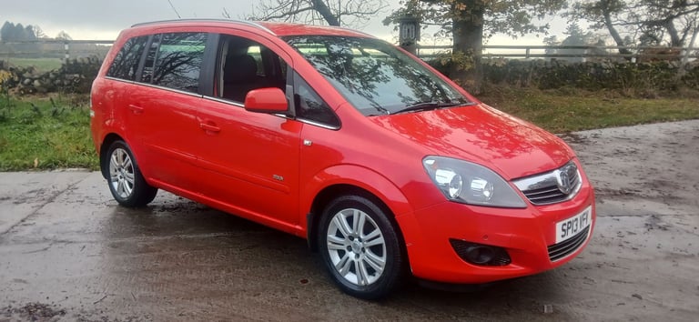 2013 Vauxhall Zafira 1.6 Design- 7 Seater - New Timing Belt And Service 