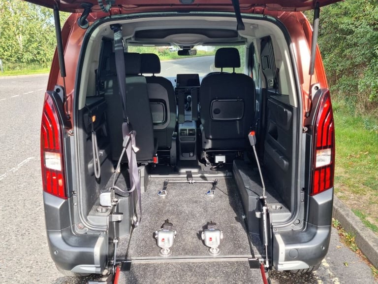 2019 Peugeot Rifter 3 Seat Wheelchair Accessible Disabled Access Vehicle WAV  MPV Diesel Manual