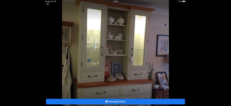 Kitchen dresser solid wood and heavy