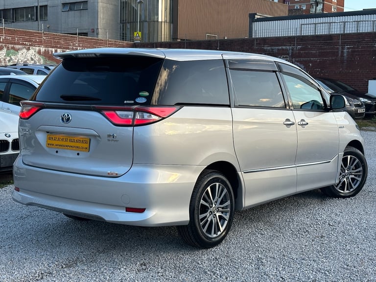 2019 TOYOTA ESTIMA HYBRID 12/2019 (69 PLATE) PURPLE 7 SEATER HALF LEATHER 