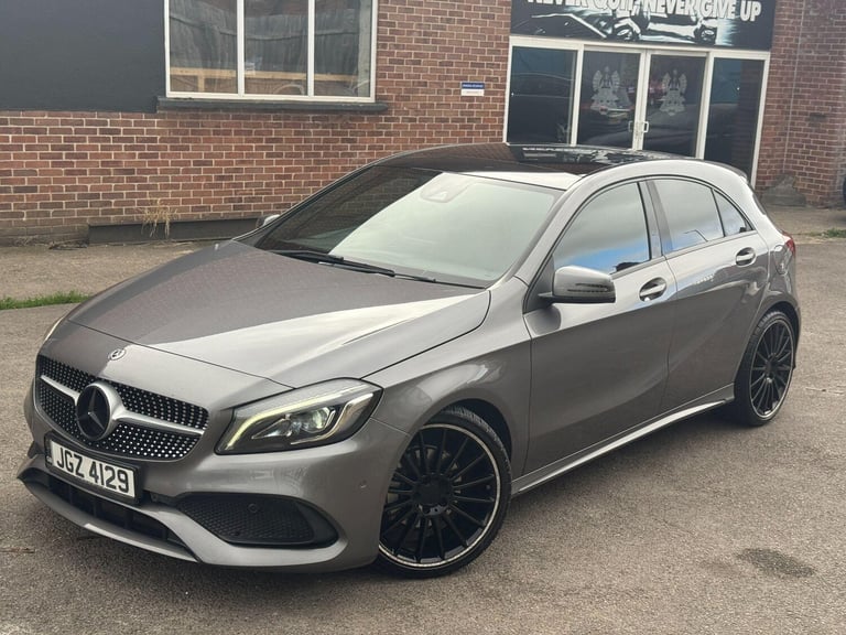 2018 Mercedes-Benz A-Class 1.5 A180d AMG Line (Premium Plus) Euro 6 (s/s) 5dr HATCHBACK Diesel Ma...