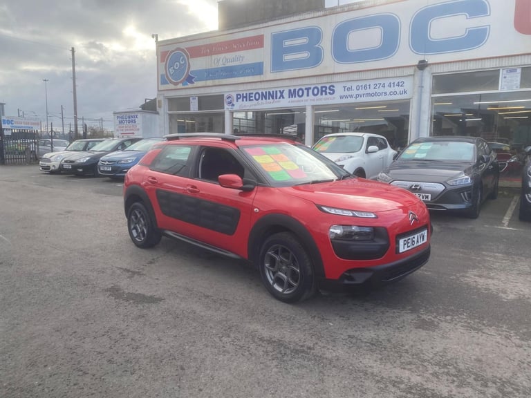 2016 Citroen C4 Cactus 1.2 PureTech Feel Euro 6 5dr (Euro 6) HATCHBACK Petrol Manual